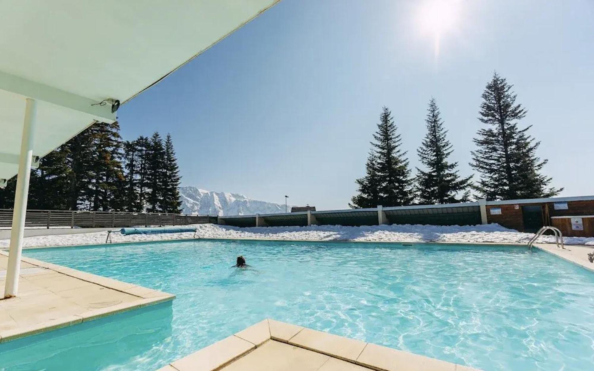 Charmant Appartement Confortable Pour 6 Personnes 40M2 Pied Pistes, Piscine, Wifi, Parking Chamrousse Exteriör bild